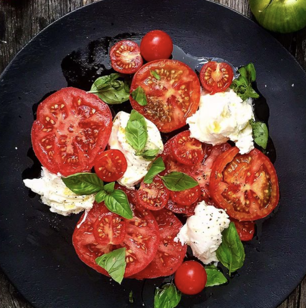 Medelhavsdieten: Tomat och mozzarella sallad